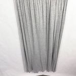 American City Wear Plus Sz 2X Dress Maxi Gray Knit Short Sleeve V Neck Drape 658 Photo 3