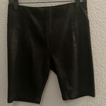 Free People Heatwave Faux Suede Black Biker Shorts Size Small Photo 3