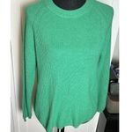 Tahari Womens Green Crew Neck Long Sleeve Sweater Knit Size XL RUNS SMALL Medium Photo 9