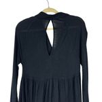 Free People Sz XS Women's Best Girl Long Sleeve Keyhole Back Tiered Tunic Dress Photo 9