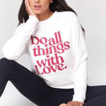 Spiritual Gangster  Do All Things With Love sweatshirt Crewneck sweater XS xsmall Photo 0