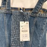 ZARA NEW  Denim Blue Tank Top Photo 3