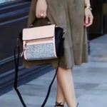 Joie  Soft 100% Suede Goat Leather Mylon Brown A-Line Skirt Boho‎ Size Small Photo 0