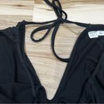 Melrose and Market Stitch Fix  Black Snap Front Bodysuit Women’s XS Photo 4