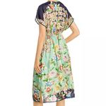 Johnny Was Viridis silk midi dress NWT Photo 1