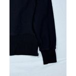 Varley  Eton Sweat Peached Sweatshirt Mock Neck Zipper Detail Black XSmall Photo 11
