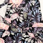 H&M NWOT Black Floral Overall Romper Photo 3