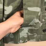 Gap  Women’s Camoflauge Print Military Style Button-Up Jacket Photo 9