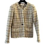 Isabel Marant  ÉTOILE Lyra wool-blend tweed jacket size 38 S beige SW Photo 3