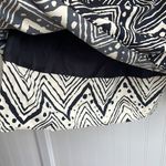 The Limited  strapless fit and flare‎ dress black and cream lined zipper size 8 Photo 2