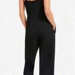 Everlane  Wide Leg Triacetate Jumpsuit Black Size 2P Photo 9