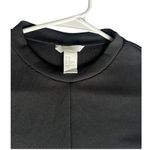 H&M  women’s extra small Black mini dress half sleeves, bodycon tight sexy dress Photo 2