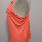 Under Armour neon coral Temple Challange racerback tank size xl Photo 3