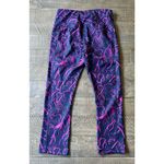 Avia ‎ Women's Capri Athletic Navy Purple Leggings Gym Size Small Photo 4
