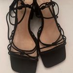 Schutz  Suede Block Wrap Around Sandals S 7,5 Photo 3