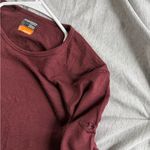 Icebreaker Womens Merino Wool 200 Longsleeve Shirt Size XL Maroon Cold FLAW Red Photo 9