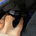 Patagonia  Half Zip Up Fleece Pullover Royal Blue Made‎ in USA Xsmall polartec Photo 1