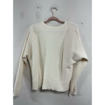 Womans Truth By Republic Long Sleeve Pullover Sweater Large Cream Heavy Photo 1