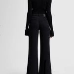 7 For All Mankind 7 for all Man Kind black designer dress pants wide leg (NEW) retail $249.00 Photo 5