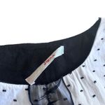 Jucca colorblock sleeveless white gray shift mini dress tulle ruffle size Small Photo 4