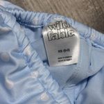 Wild Fable  One Piece Swimsuit Baby Blue Polka Dot Side-Cinch Cheeky Size XS NWOT Photo 5