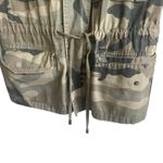 Club Monaco Womens Camo Utility Jacket Army Green Gorpcore Streetwear 90s Grunge Photo 5