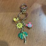 Juicy Couture  Pam Gela Pave Crystal Palm Tree Charm Key Fob Photo 0