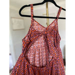 Universal Threads Universal Thread Midi Dress Tie-Back Button Euro Summer Scandi Coastal Cowgirl Photo 4