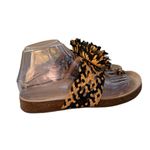 Ulla Johnson Netta Sandal Melange Black and Cream Size 37 Size 7 US Toe Strap Photo 7