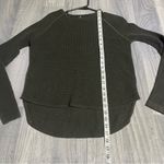 Lulus Green Long Sleeve Knitted Sweater; XS Women’s Photo 3