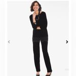 Chico's  Travelers Collection Velvet Lace top Photo 2