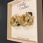 Camila Coelho | Chunky Hoop Gold Earrings Photo 5
