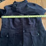 Talbots  Velvet Blazer Single Breasted Size 10 Dark Academia Goth Office Siren Photo 10