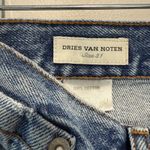 Dries Van Noten  Slim Leg Cotton Blue Jeans Size 31 Photo 2