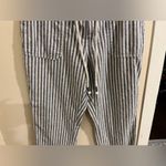 Natural Reflections Size Medium Linen Blend Striped Pants Photo 3
