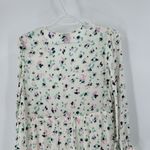 A New Day v-neck tiered midi leopard print vibrant pink teal print Easter spring Photo 8