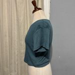 NIKXIE Los Angeles Women Dark Blue Bohemian Moon & Sun Hippie Cropped Top Sz XL Photo 2