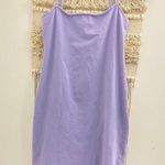 H&M Purple Bodycon Ribbed Dress Photo 2