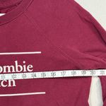 Abercrombie & Fitch Women's Maroon Crew Neck Sweater Photo 2