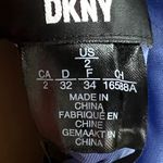 DKNY  Cross Back Scuba Crepe Gown 2 New Periwinkle Blue Formal Dress Black Tie Photo 14