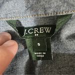 J.Crew  100% Cotton Lightweight Denim Midi‎ Dress - sz S Photo 4