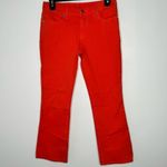Tory Burch  coral cropped jeans size 26 Photo 3
