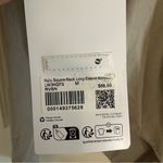 Lululemon Wundermost Ultra-Soft Nulu Square-Neck Long-Sleeve Bodysuit Size Med Photo 5