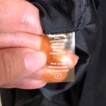 Calvin Klein  Women’s Black Ruffle Drape Front Bib Collar Sleeveless Sheath Dress Photo 10