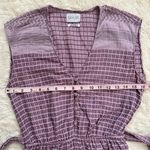 Saylor Jumpsuit Zoya Sleeveless Cropped Purple S Photo 9