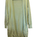 Cherish green long sleeve cardigan size large Photo 0