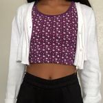 Purple Flower Tank Top Photo 0