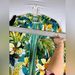 Alfred Dunner  Tropical Floral Jacket - Green, Yellow, Blue Photo 5