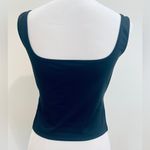 SheIn   NWOT Black Ruched Fitted Tank Top Photo 1