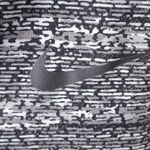 Nike Women's Black and Gray Patterned Hoodie Photo 4